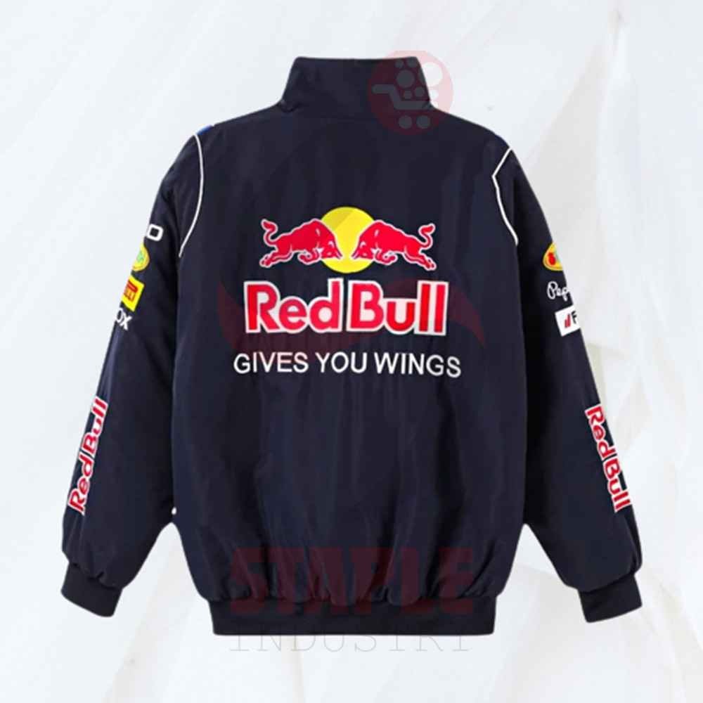 Red Bull F1 Jacket Uni-sex, Racing Jacket Vintage, Bomber Jacket Red Bull -  StapleIndustry