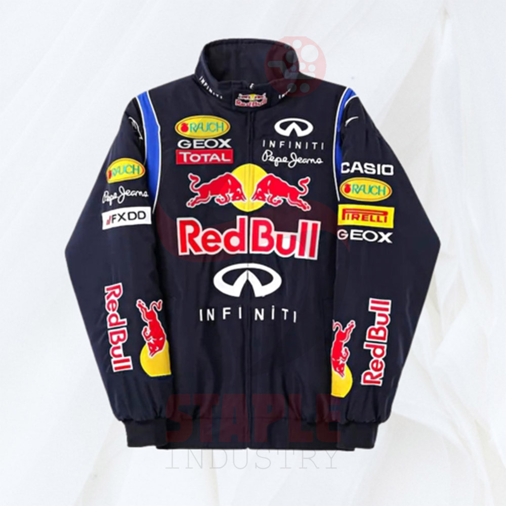 Red Bull F1 Jacket Uni-sex, Racing Jacket Vintage, Bomber Jacket Red Bull -  StapleIndustry